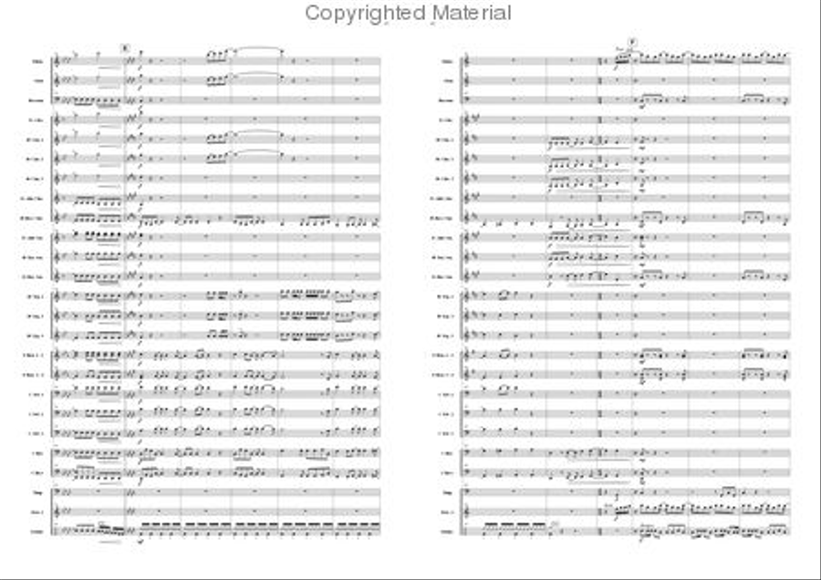 Shine Down Shine Down Concert Band scores gallery preview page 7
