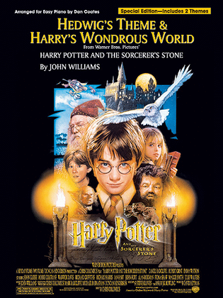 Book cover for Hedwig's Theme & Harry's Wondrous World - Easy Piano
