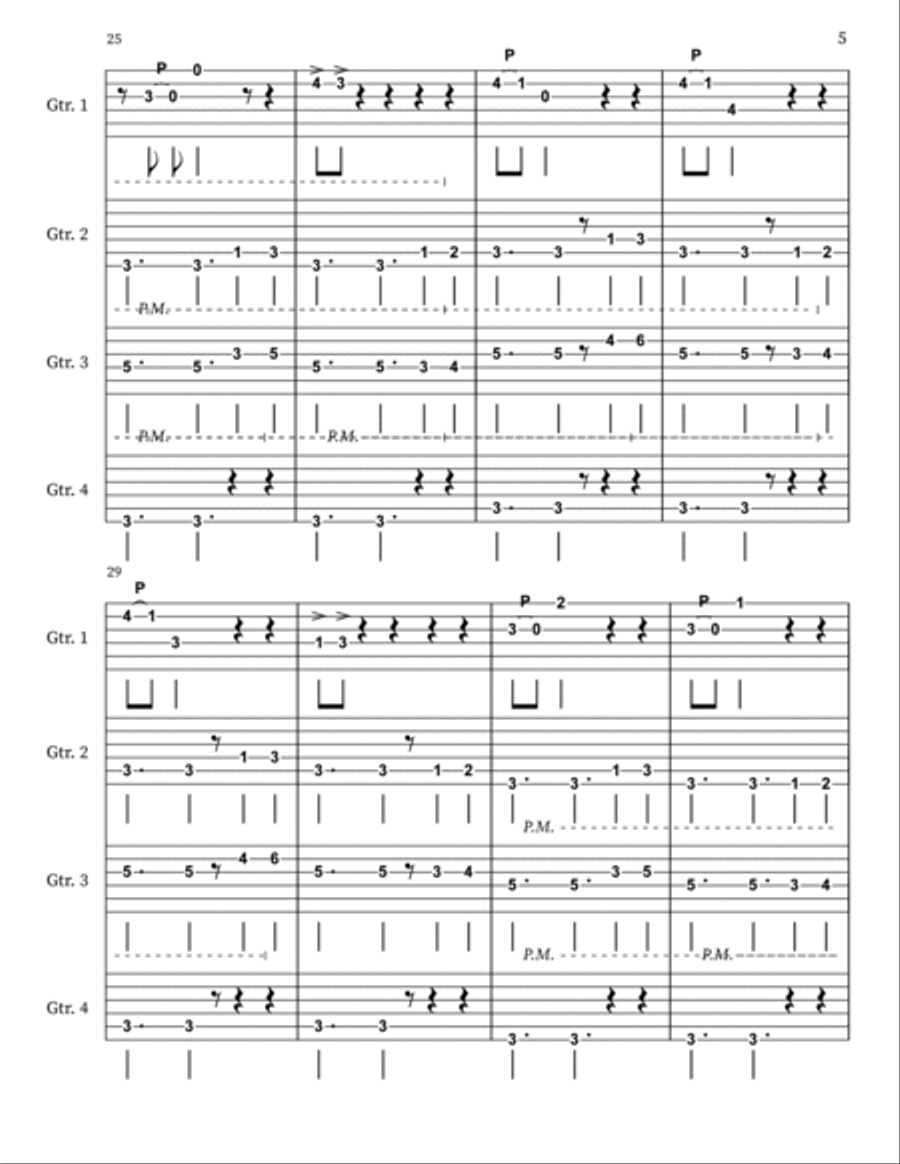 Mission: Impossible Theme (mission Accomplished) Acoustic Guitar scores gallery preview page 5