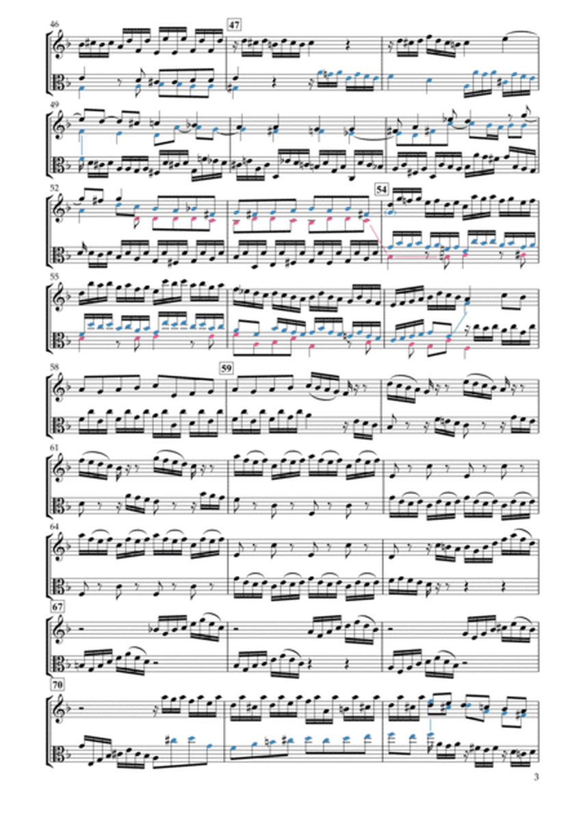 Toccata and Fuge in d-Moll BWV 565 for Violin & Viola, Ver.1 image number null