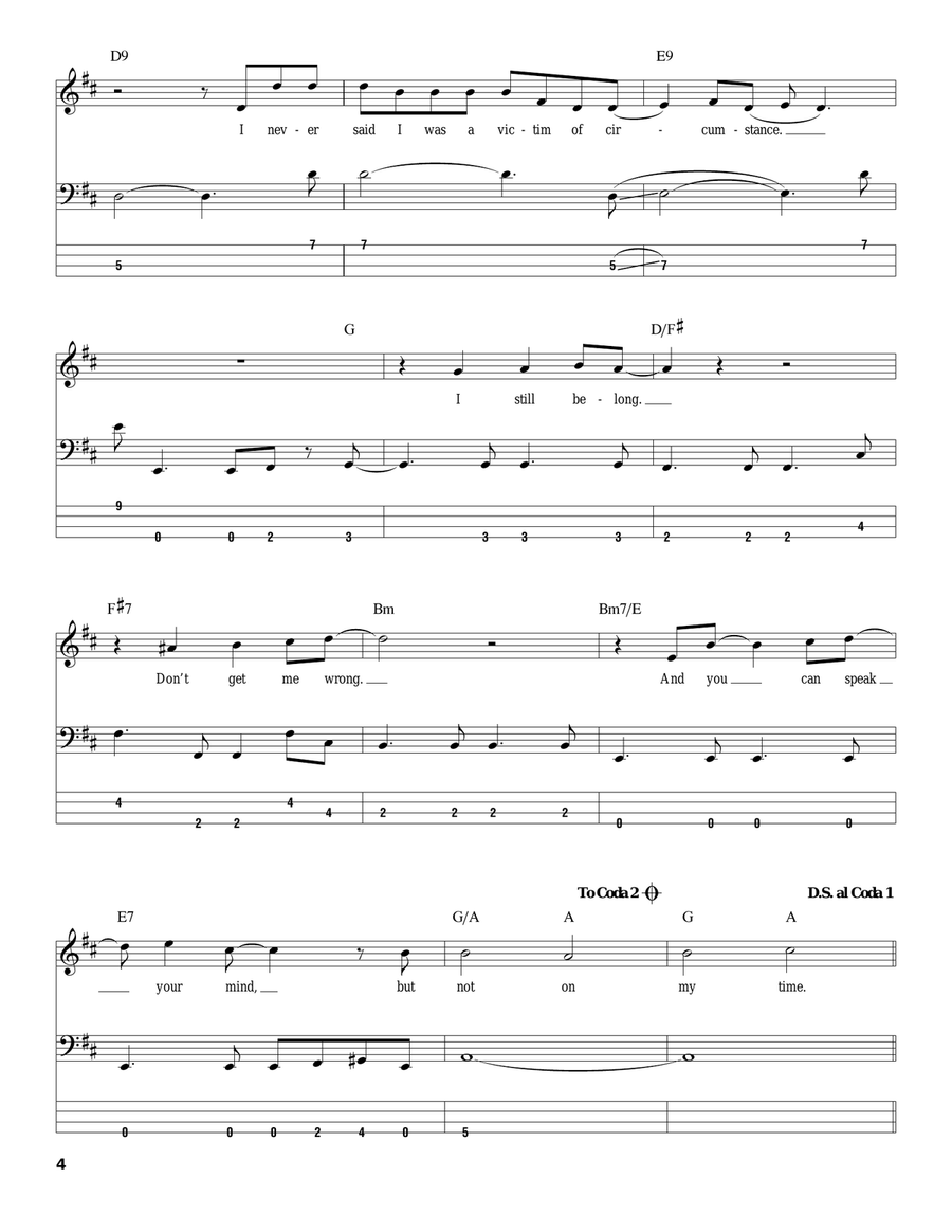 My Life My Life Acoustic Guitar scores gallery preview page 4