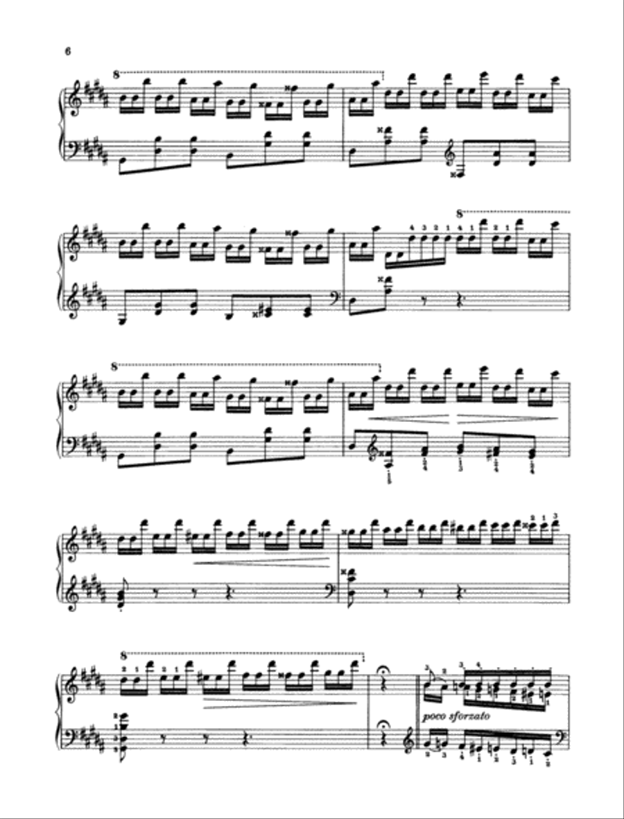 La Campanella Piano Solo scores gallery preview page 4