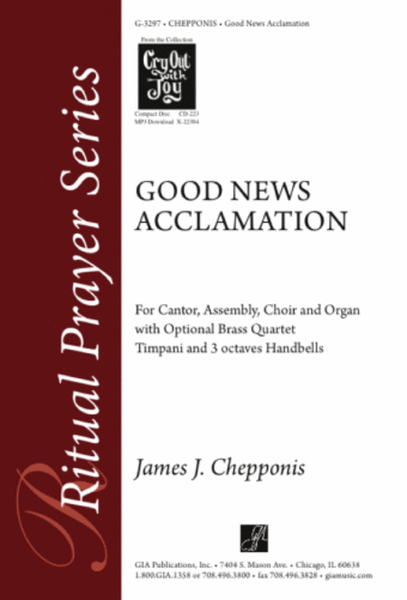 Good News Acclamation - Instrument edition