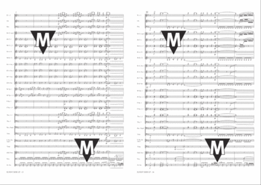 Sunny Side Up Concert Band scores gallery preview page 8