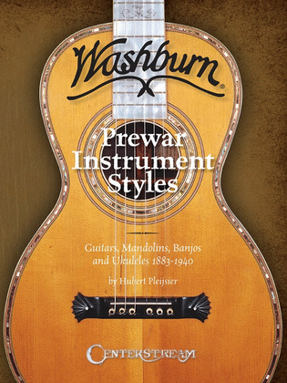 Book cover for Washburn Pre War Instrument Styles