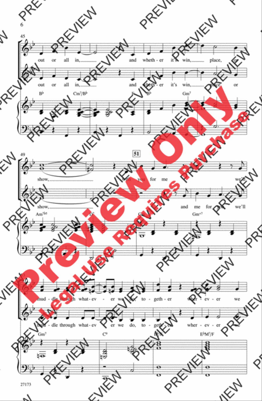 Together Wherever We Go Together Wherever We Go Women's Choir scores gallery preview page 6