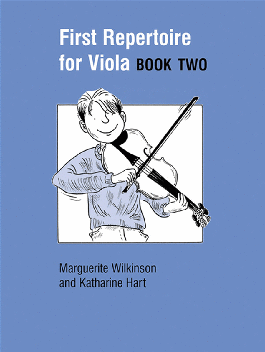 Book cover for First Repertoire for Viola, Book 2