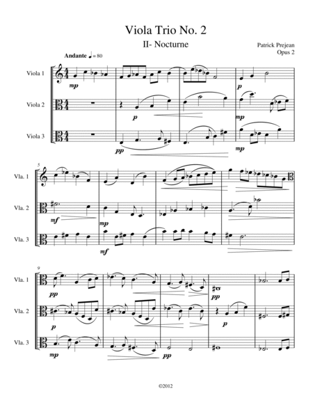 Viola Trio No. 2