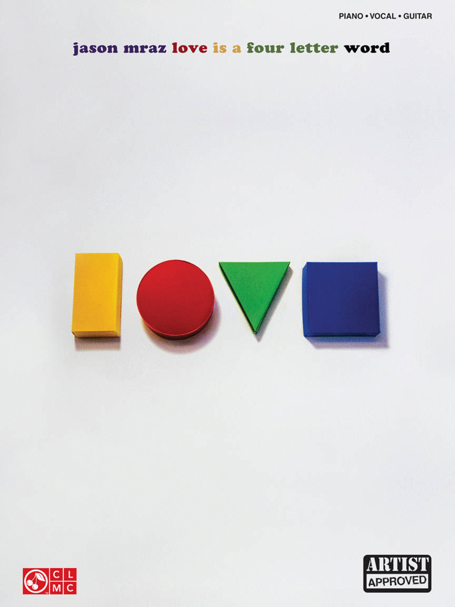Jason Mraz - Love Is a Four Letter Word Piano, Vocal, Guitar scores gallery preview page 1