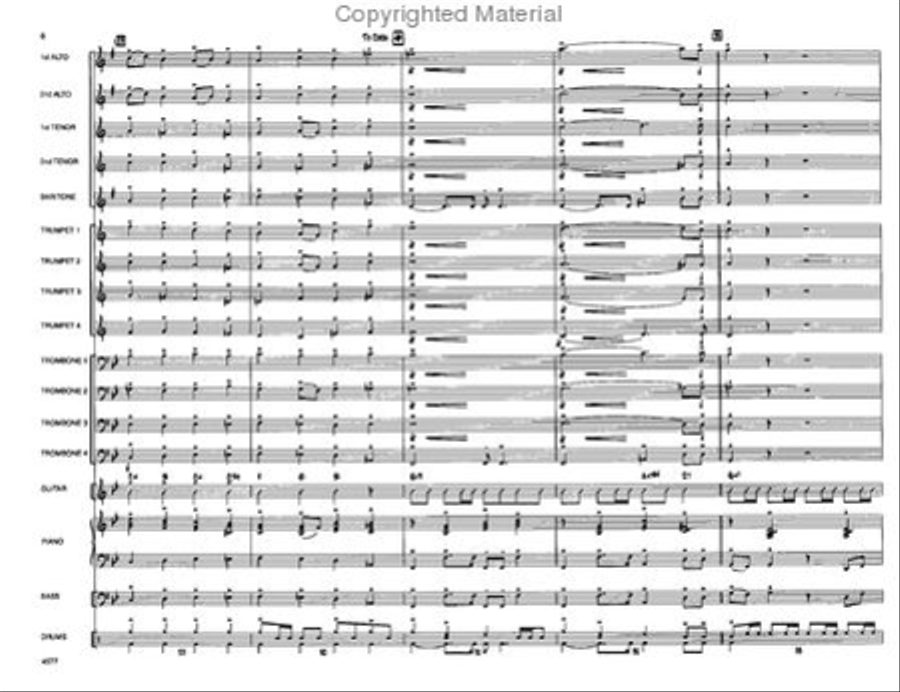 O Come, All Ye Faithful Jazz Ensemble scores gallery preview page 7