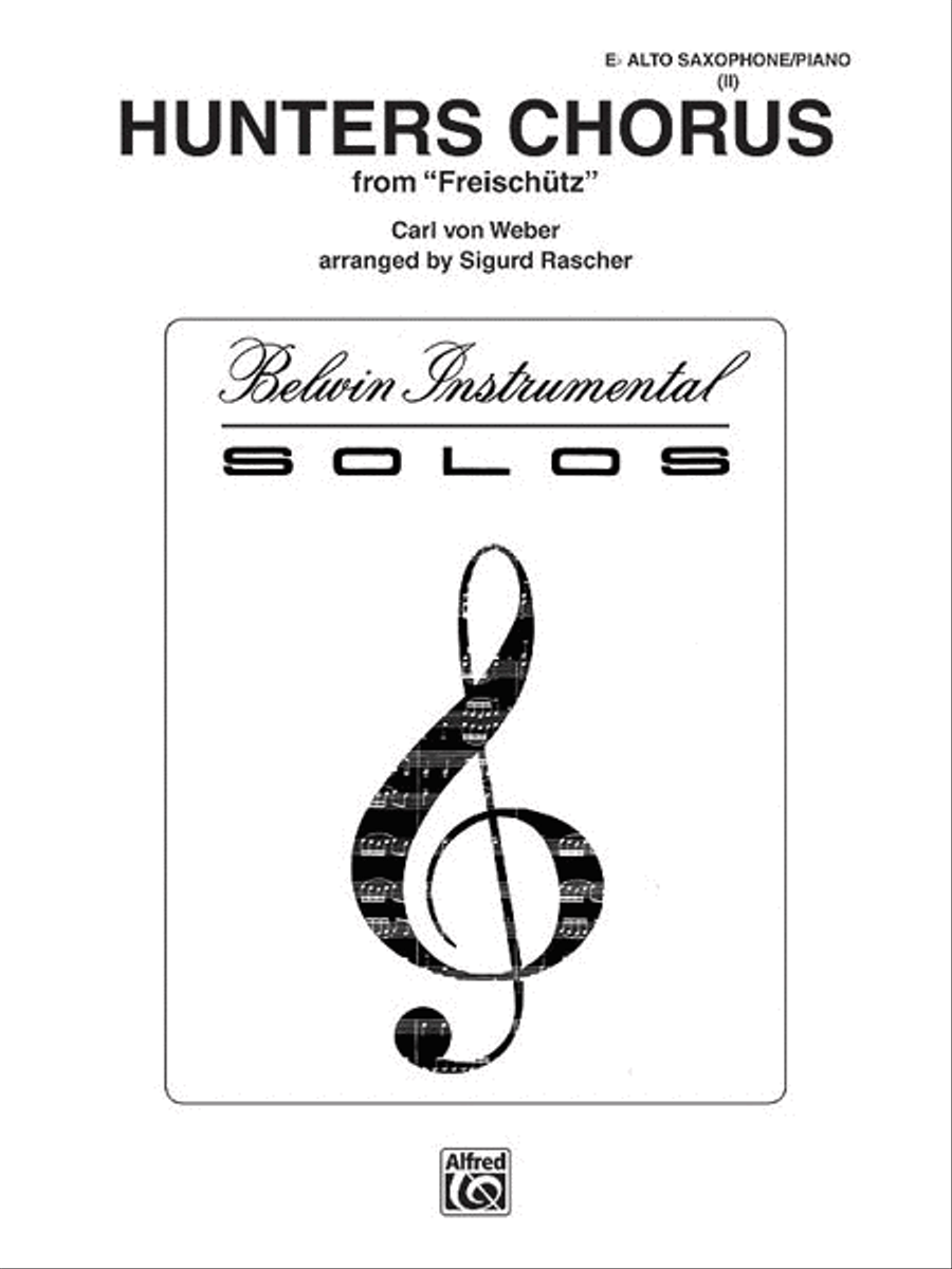 Hunters Chorus Choir scores gallery preview page 1
