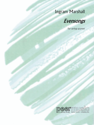 Book cover for Evensongs