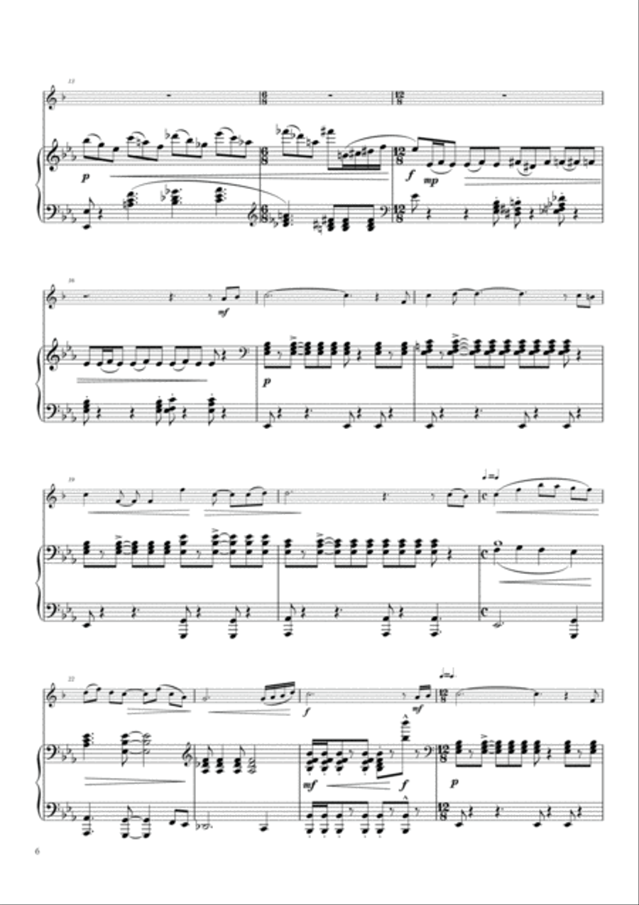 Concerto for Trumpet No. 1 'Trumpet Town' Trumpet Solo scores gallery preview page 3
