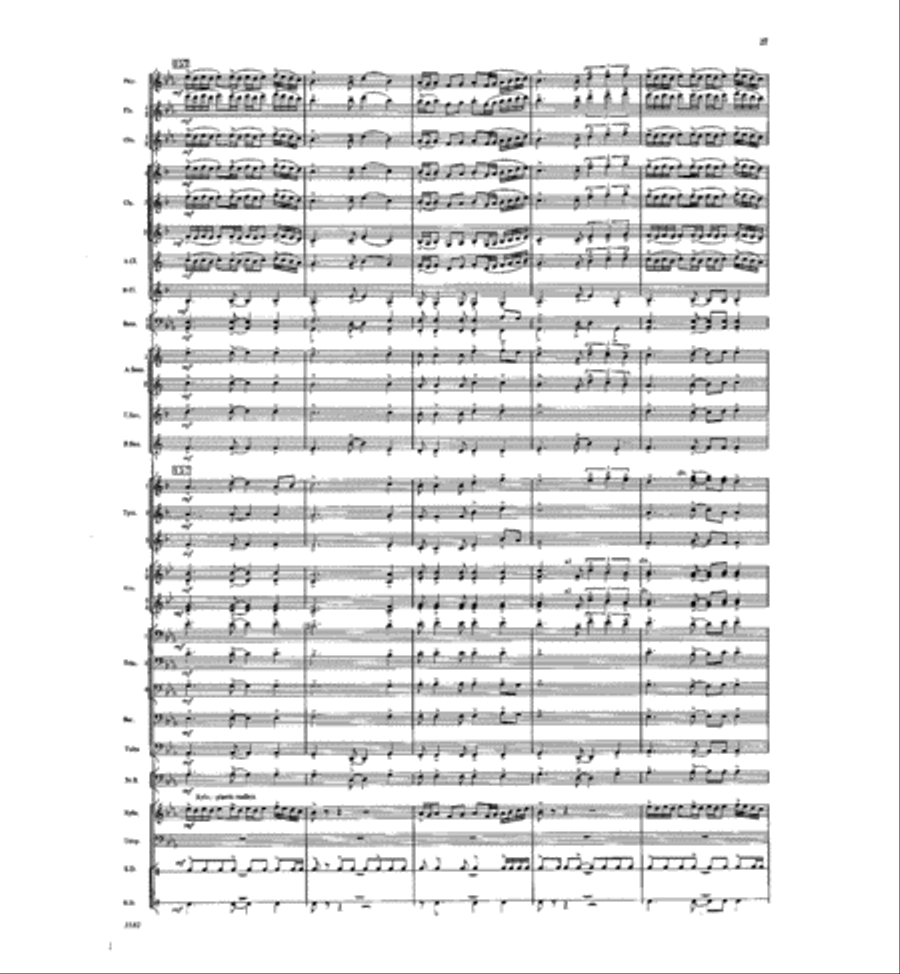 Seagate Concert Band scores gallery preview page 27