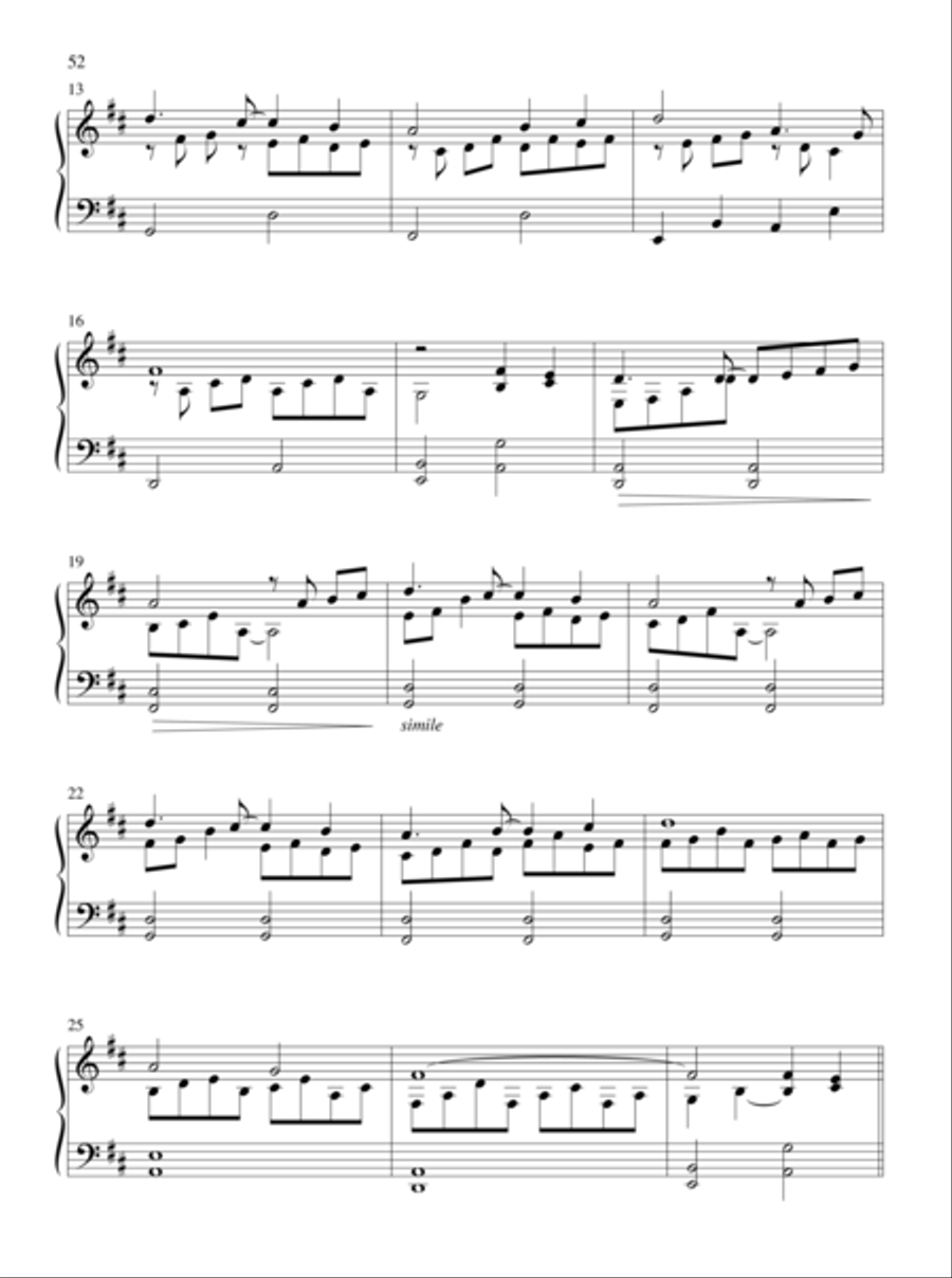 Christmas Impressions Piano Solo scores gallery preview page 29