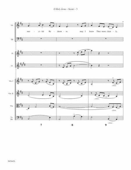 O Holy Jesus - Instrumental Ensemble Score and Parts
