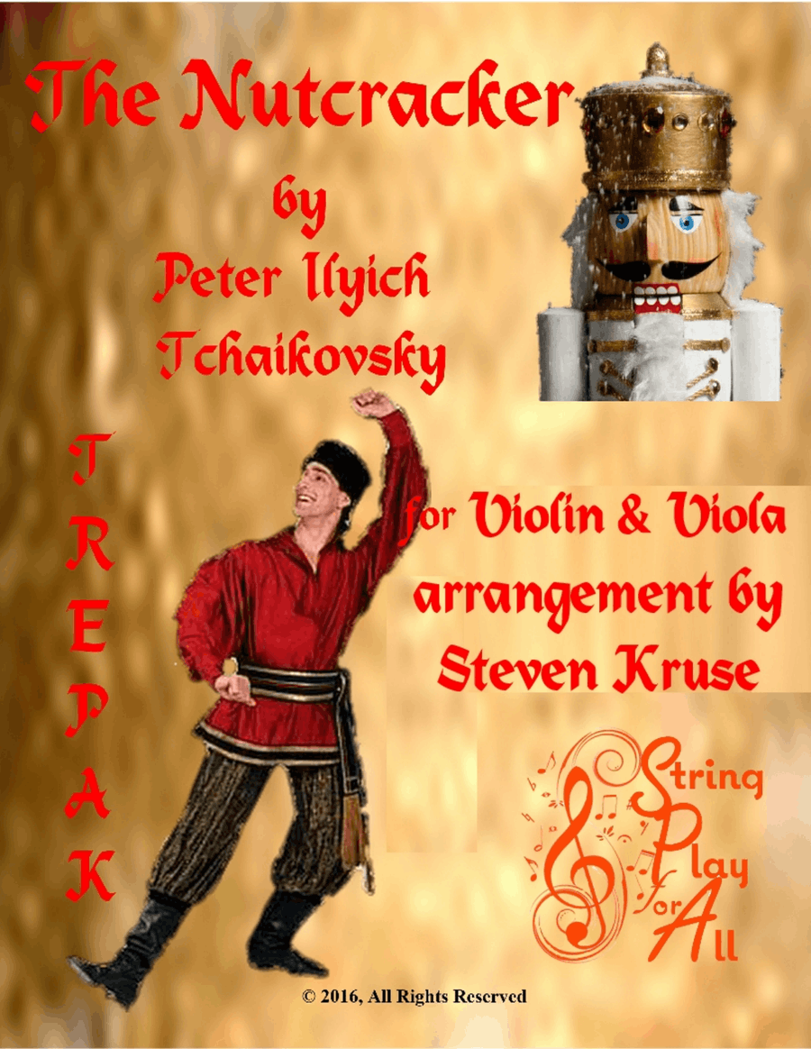 Trepak from the Nutcracker for Violin & Viola String Duet scores gallery preview page 1