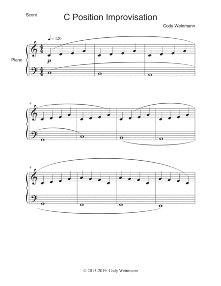 Four Pieces for Easy Piano