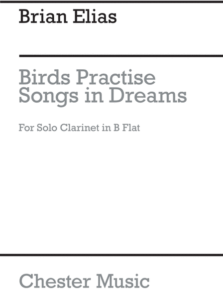 Birds Practise Songs In Dreams