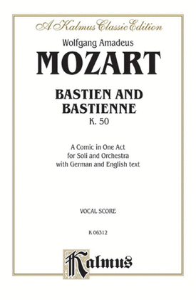 Book cover for Bastien und Bastienne