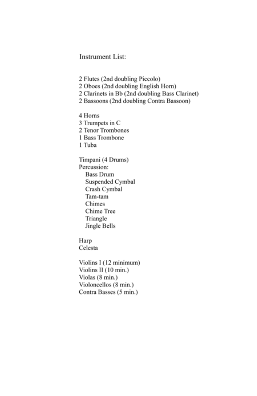 Elefsis - A Ballade for Orchestra (score and parts) Full Orchestra scores gallery preview page 3