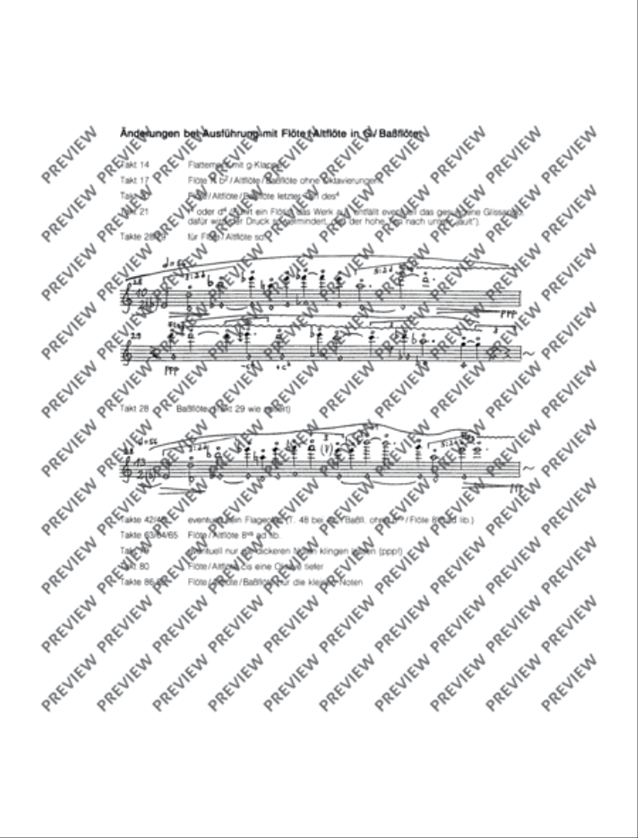 Una Cavatina Flute scores gallery preview page 9