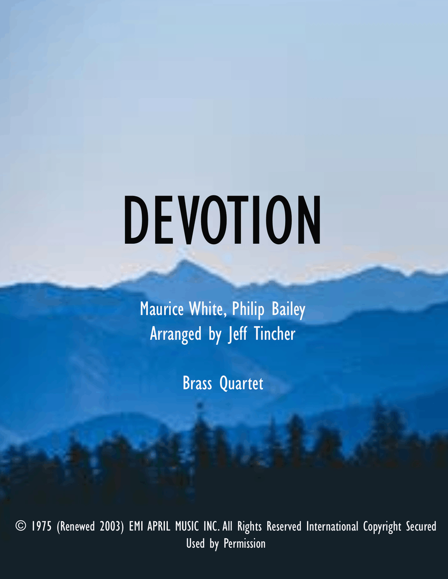 Devotion Brass Quartet scores gallery preview page 1
