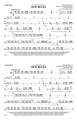 New Rules: Snare Drum