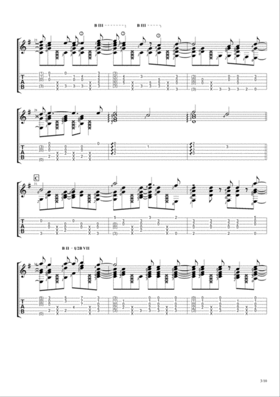 More Than Words Acoustic Guitar scores gallery preview page 3