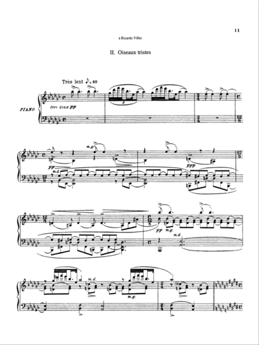 Ravel: An Album for Piano Solo Piano Solo scores gallery preview page 1