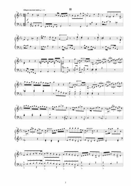 Platti - Harpsichord (or Piano) Sonata No.5 in C minor Op.1 CSPla8 image number null