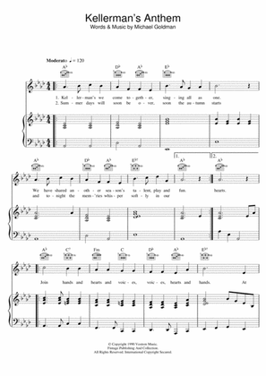 Kellerman's Anthem (from Dirty Dancing)