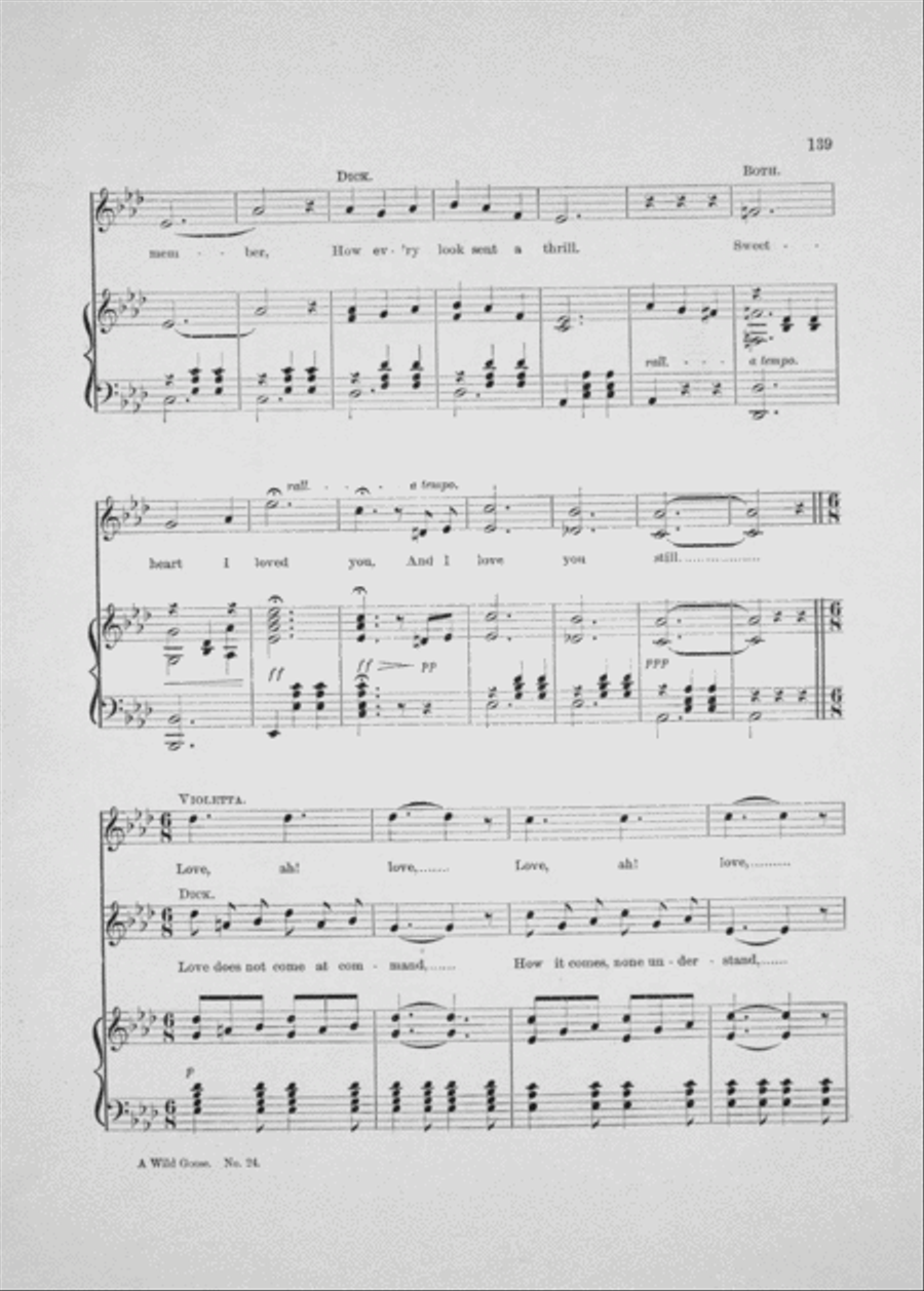 Sweetheart I Loved You, And I Love You Still. Duet Voice scores gallery preview page 3