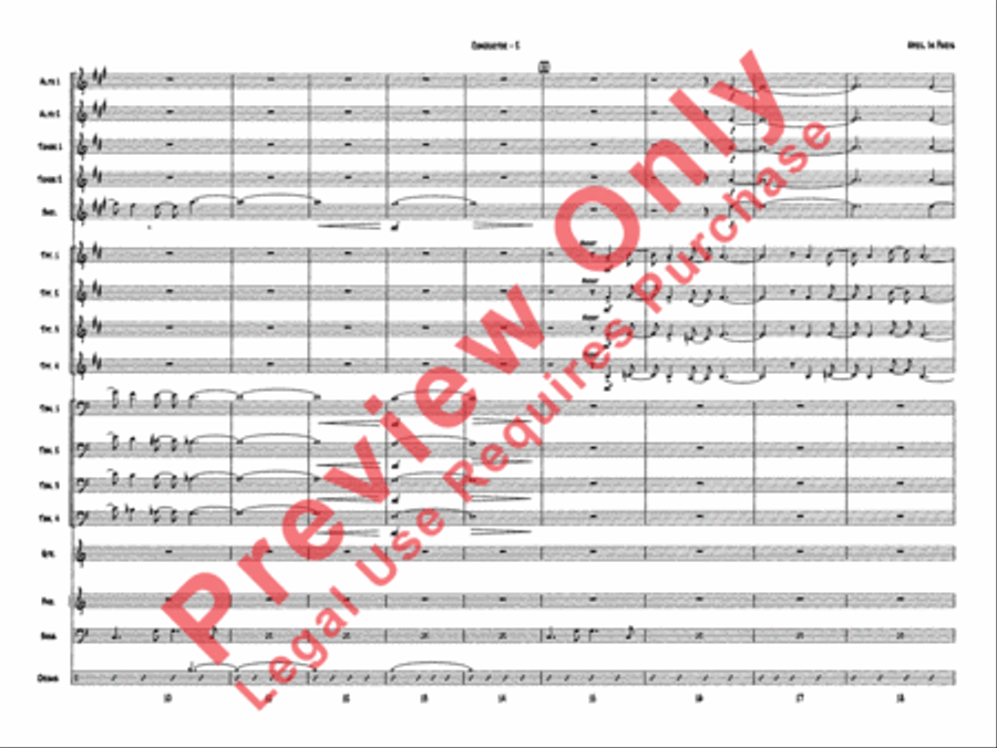 April in Paris Jazz Ensemble scores gallery preview page 5