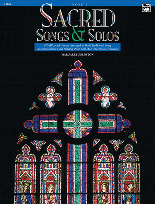 Book cover for Sacred Songs & Solos, Book 1
