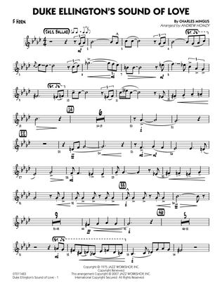 Duke Ellington's Sound of Love - F Horn