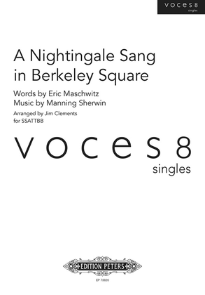 Book cover for A Nightingale Sang in Berkeley Square
