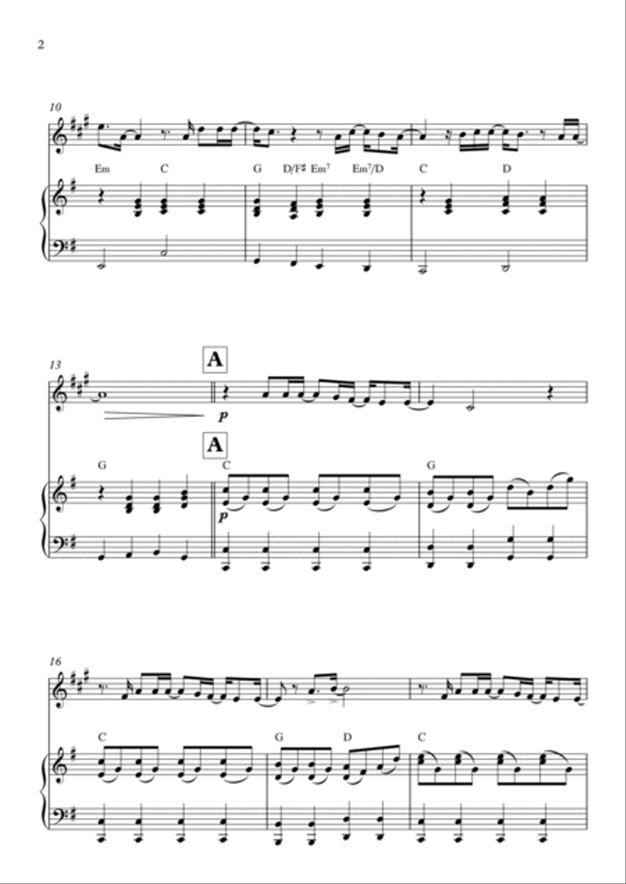 Goodness Of God Chamber Music scores gallery preview page 2
