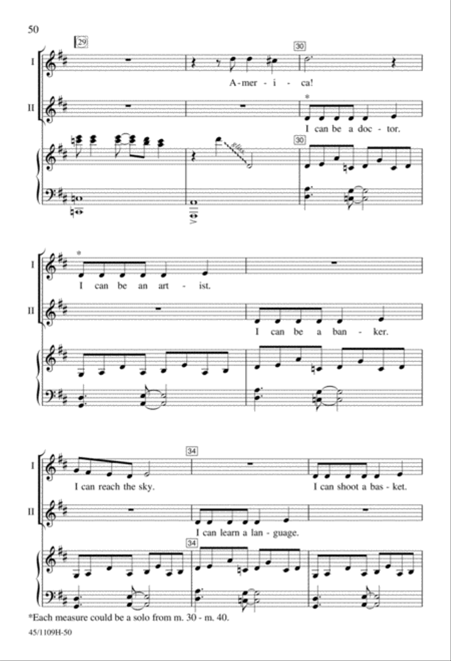 In Concert! for 2-part Choirs 2-Part scores gallery preview page 51