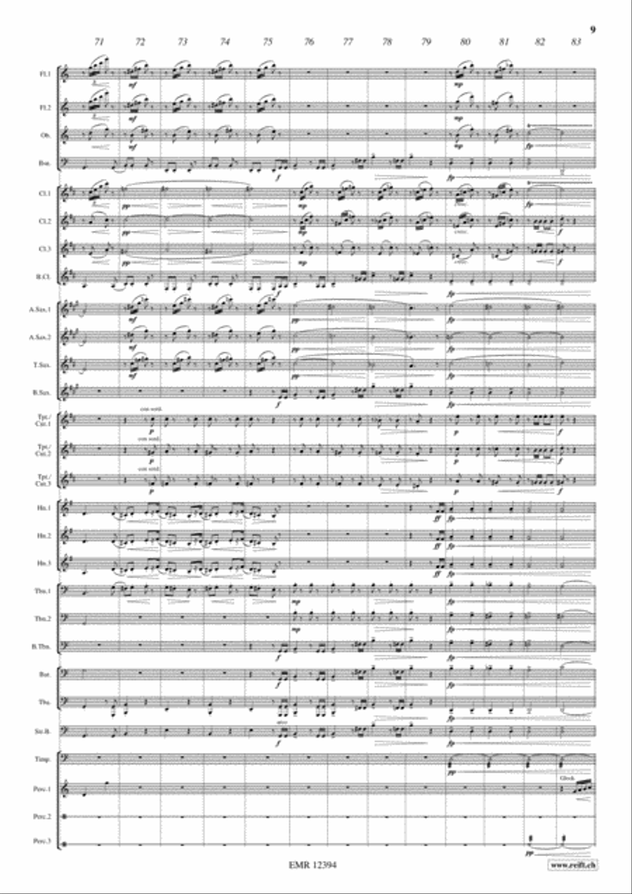 Snow White And The Seven Dwarfs Concert Band scores gallery preview page 9