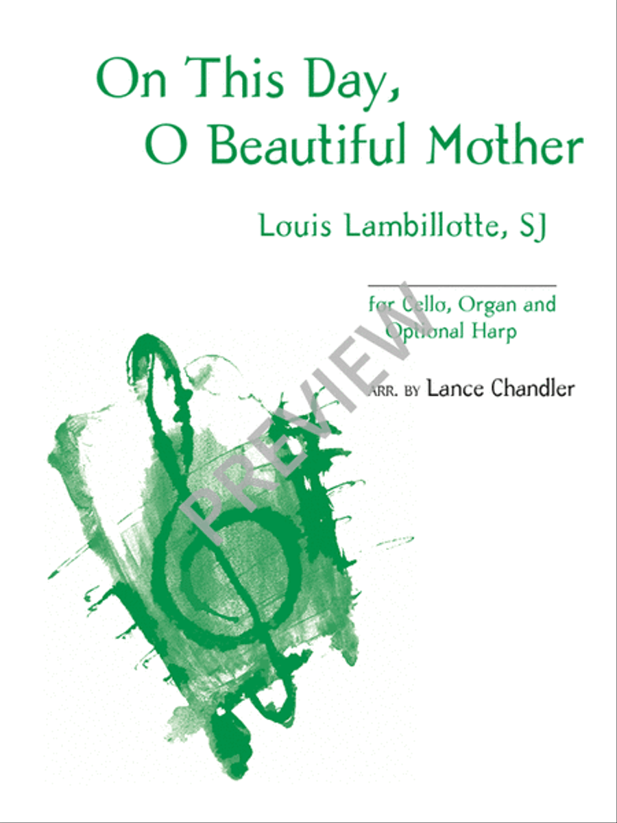 On This Day, O Beautiful Mother Cello scores gallery preview page 2