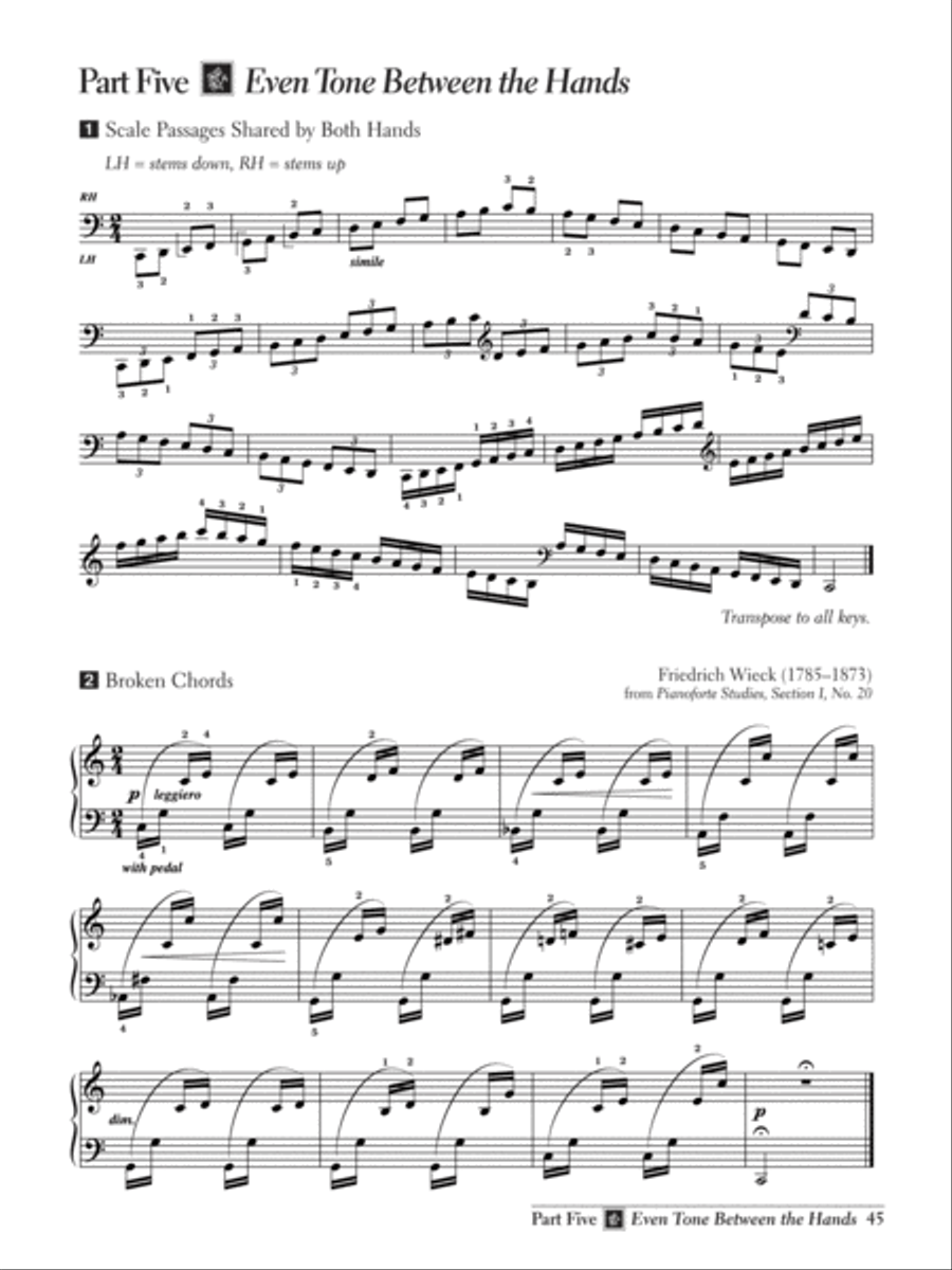 Technique for the Advancing Pianist Piano Method scores gallery preview page 5