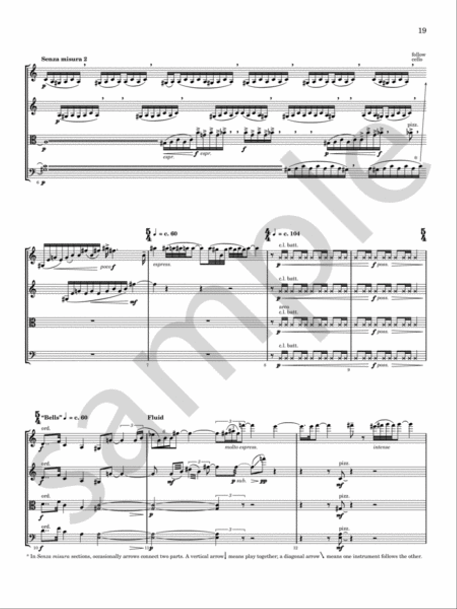 Glitter, Doom, Shards, Memory Chamber Music scores gallery preview page 14