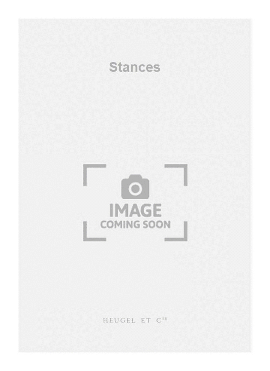Stances Stances Orchestra scores gallery preview page 1