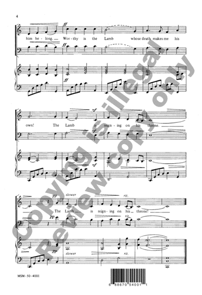 The Lamb (Choral Score) image number null