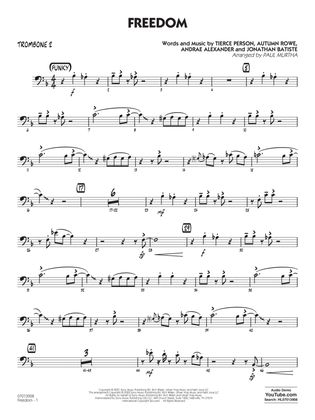 Freedom (arr. Paul Murtha) - Trombone 2