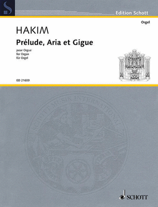 Book cover for Prelude, Aria et Gigue