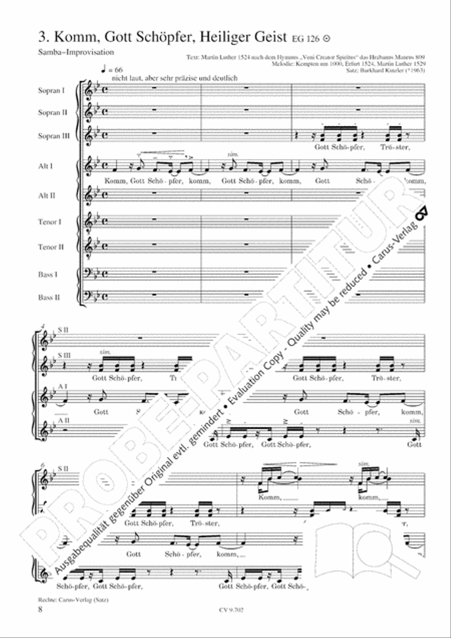 Jazz-Chorbuch: Jesu meine Freude