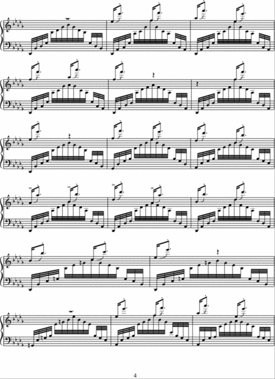 Don't Ask Me Why Piano Solo scores gallery preview page 6