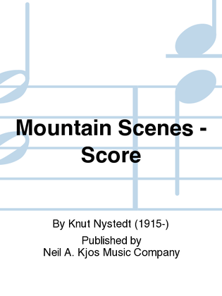 Mountain Scenes - Score